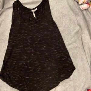 black tank top